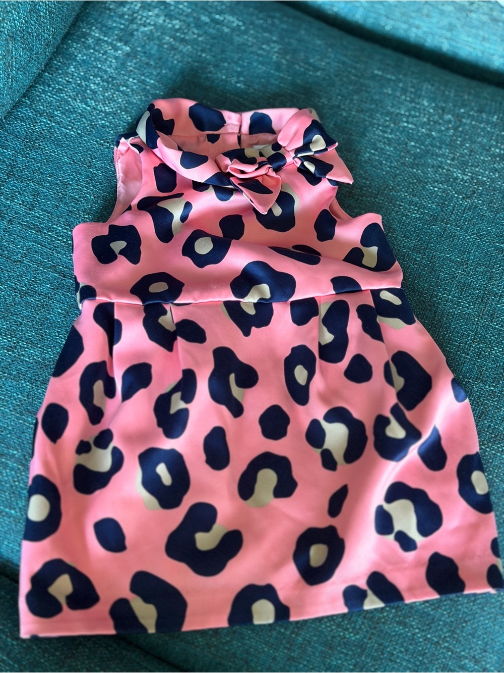 Janie & Jack Leopard Print Girls Size 18mo  Like New